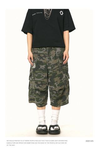 camouflage work shorts
