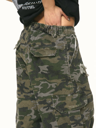 camouflage work shorts