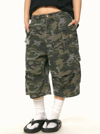 camouflage work shorts