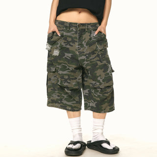camouflage work shorts