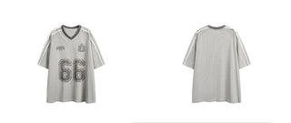 alphabet mesh Shirt