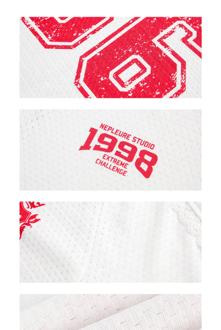 alphabet mesh Shirt