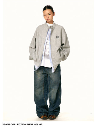 embroidered street jacket
