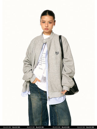 embroidered street jacket