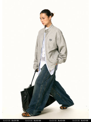 embroidered street jacket