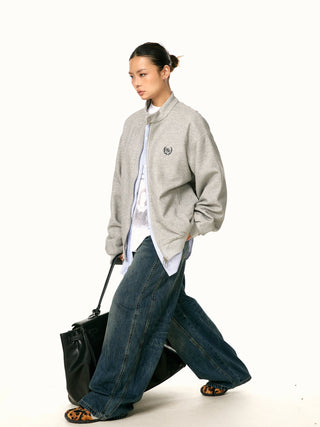 embroidered street jacket