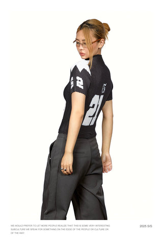 printed pleat Shirt