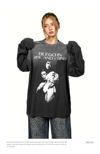 gradient print Shirt