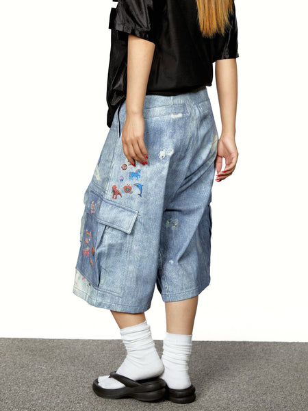 cartoon work pants