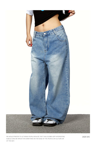 gradient wide jeans