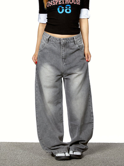 gradient wide jeans