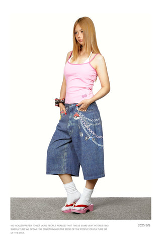 halter lace vest Top