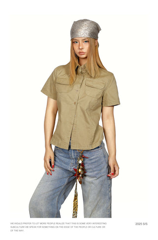 denim work shirt