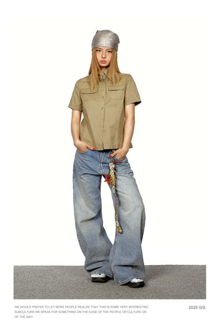 denim work shirt