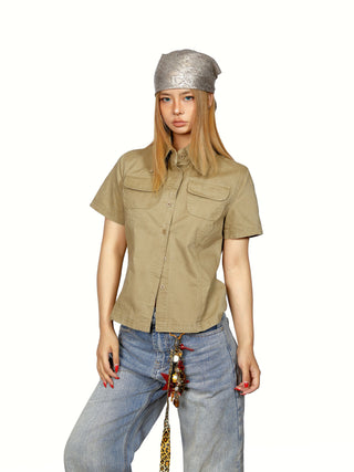denim work shirt