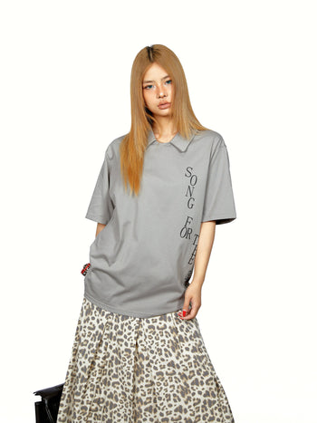 letter polo Shirt