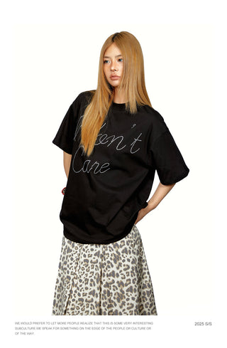 rhinestone round Shirt