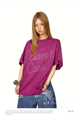 rhinestone round Shirt