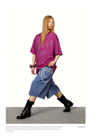 rhinestone round Shirt