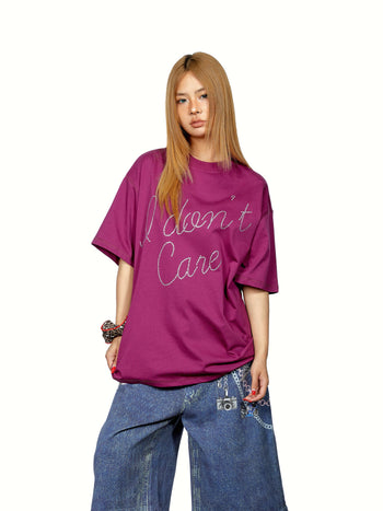 rhinestone round Shirt