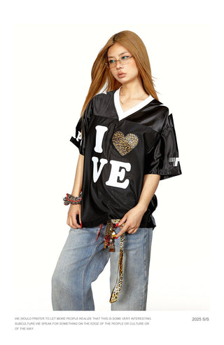 leopard patch jersey