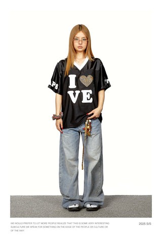 leopard patch jersey