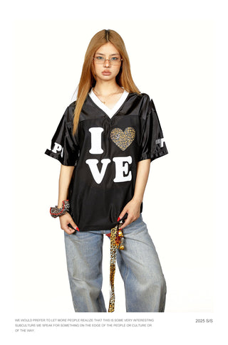 leopard patch jersey