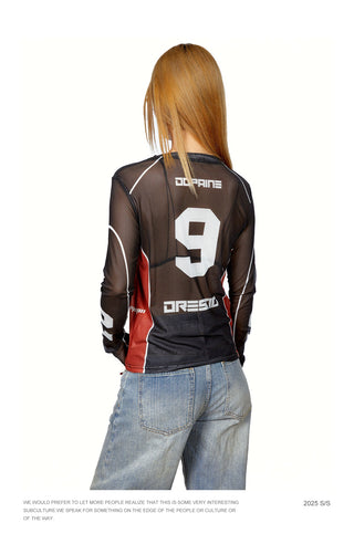 mesh long Shirt