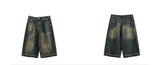 gradient denim shorts 01