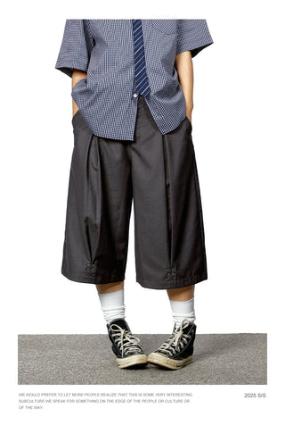 rivet cropped pants