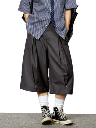 rivet cropped pants