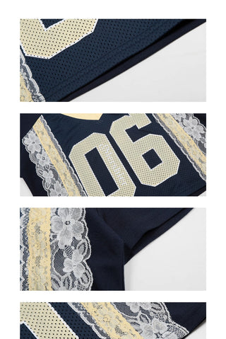 polo lace jersey
