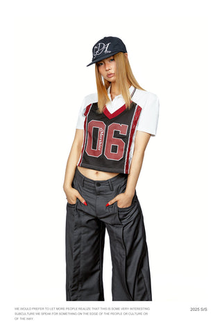 polo lace jersey