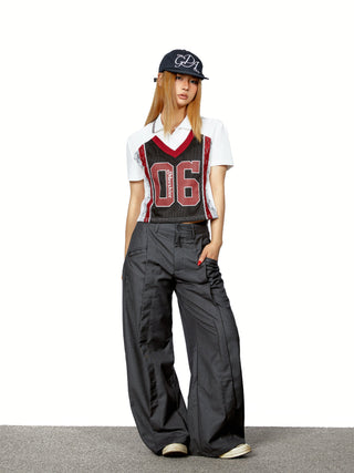 polo lace jersey