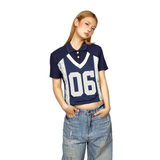 polo lace jersey