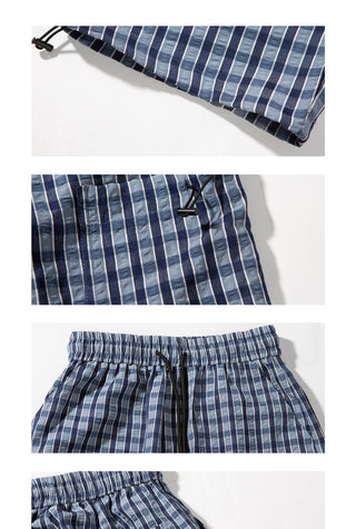 plaid overalls