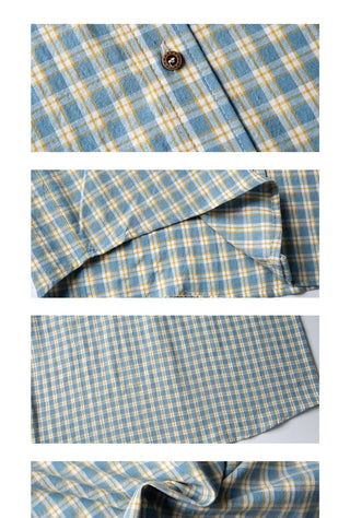 plaid pocket shirt