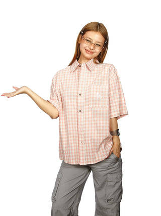 plaid pocket shirt