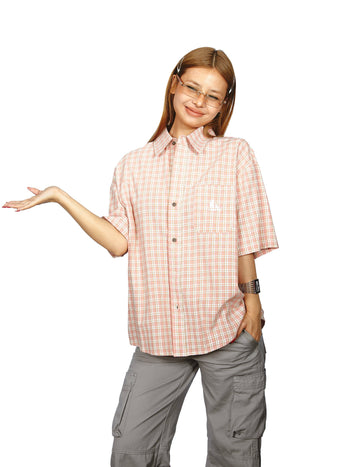 plaid pocket shirt