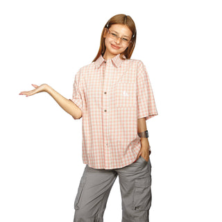 plaid pocket shirt