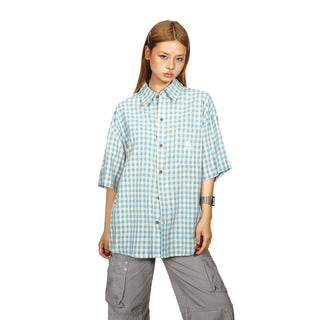 plaid pocket shirt