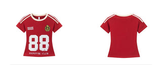 striped letter Shirt