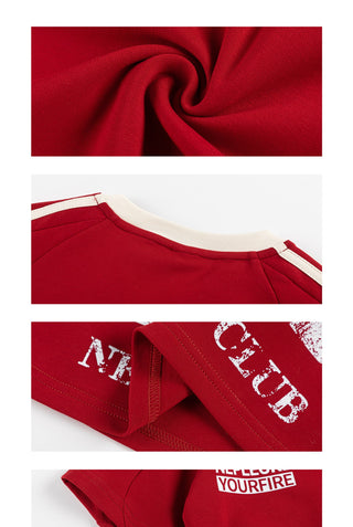 striped letter Shirt