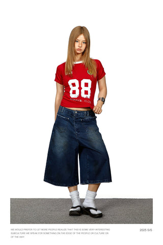 striped letter Shirt