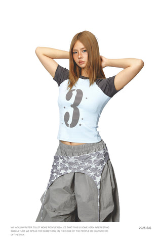 contrast digital Shirt