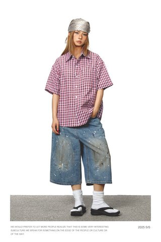 plaid casual shirt