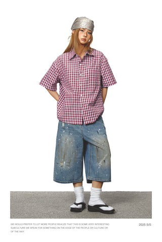 plaid casual shirt