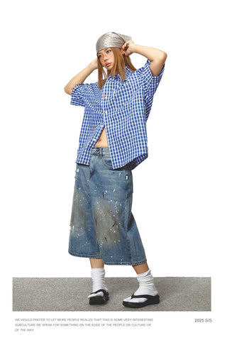 plaid casual shirt