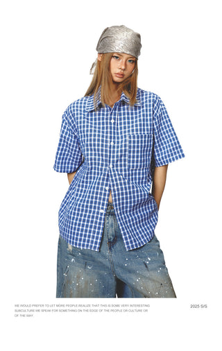 plaid casual shirt