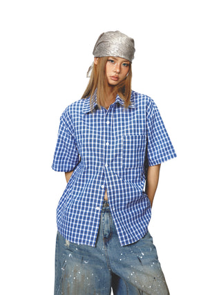 plaid casual shirt